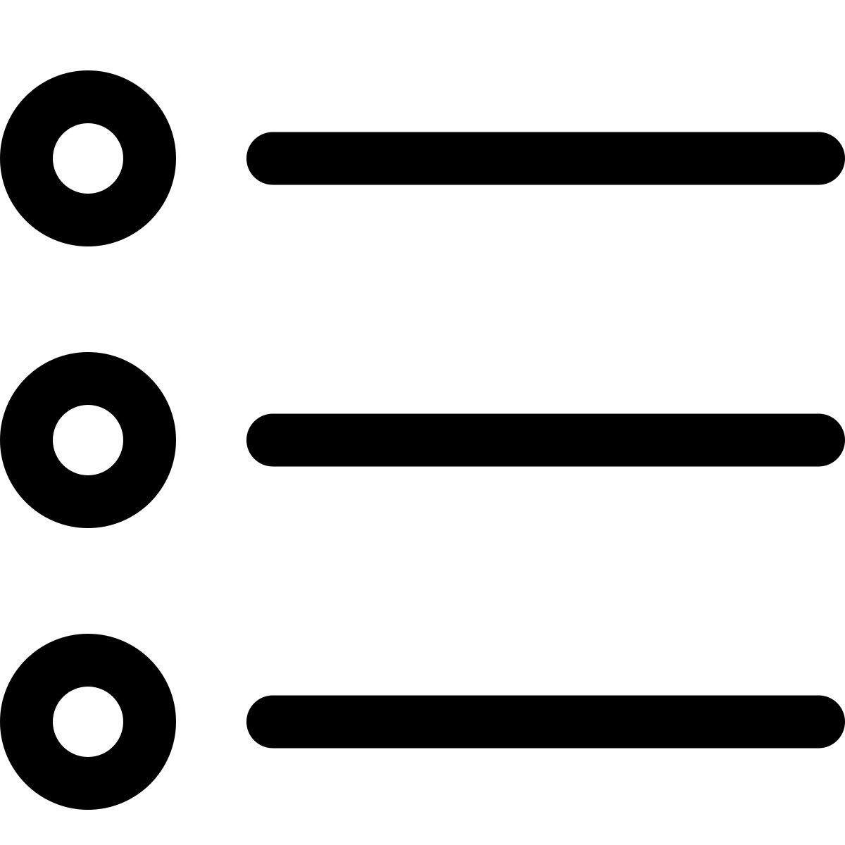 bullet list icon