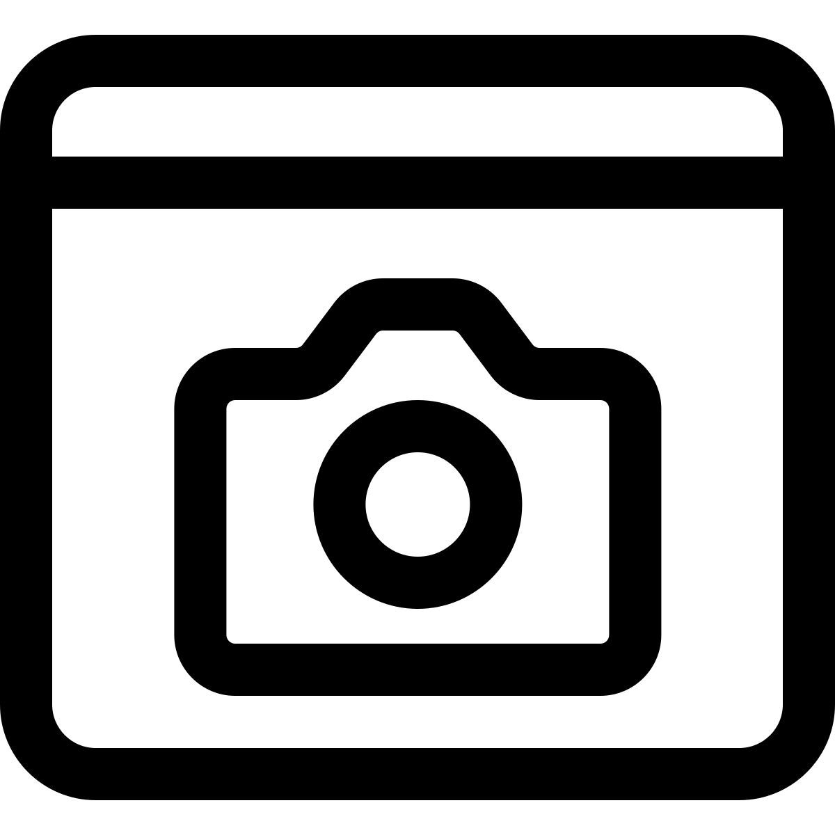 site web de photos icon