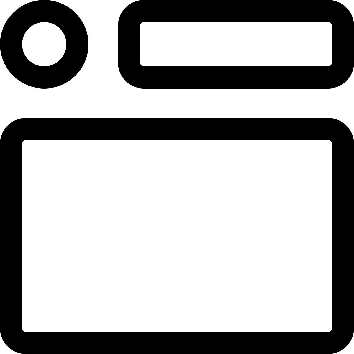 titre et contenu icon