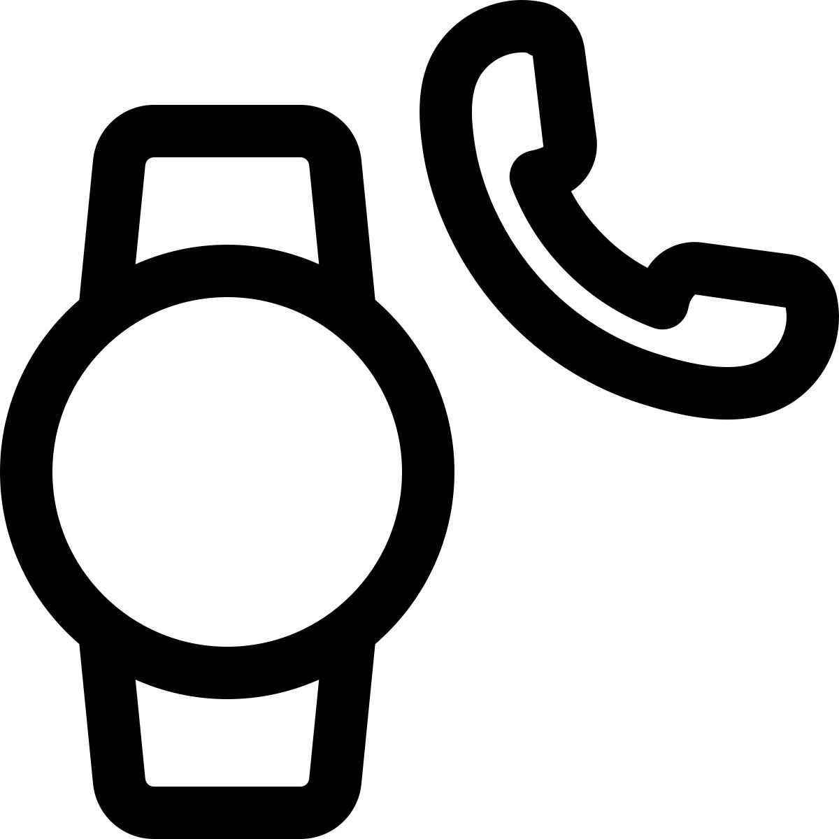 llamada de reloj inteligente icon