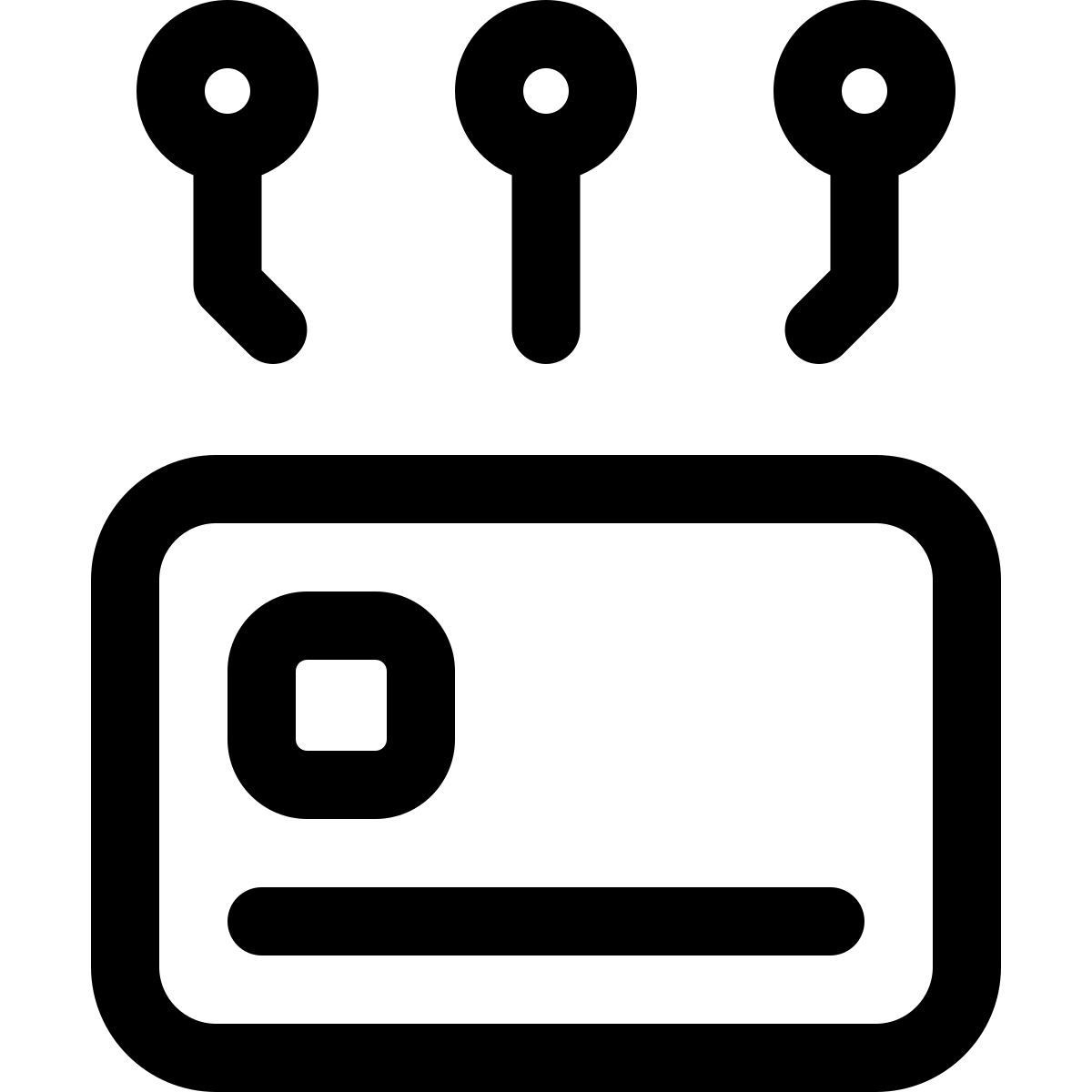 integrated card icon