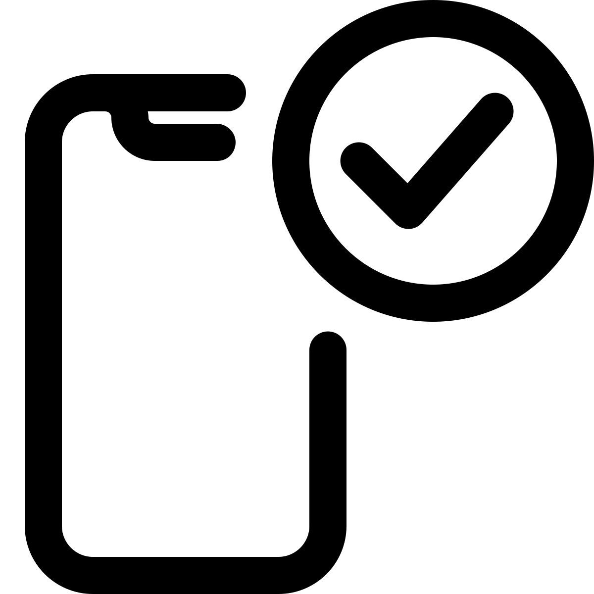 verified phone icon