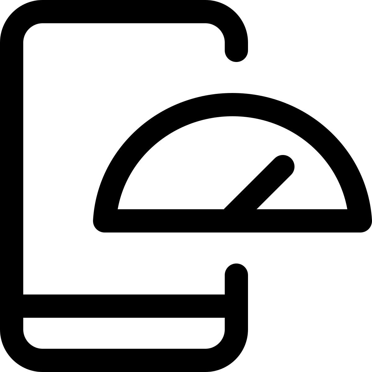 모바일 인터넷 속도 icon