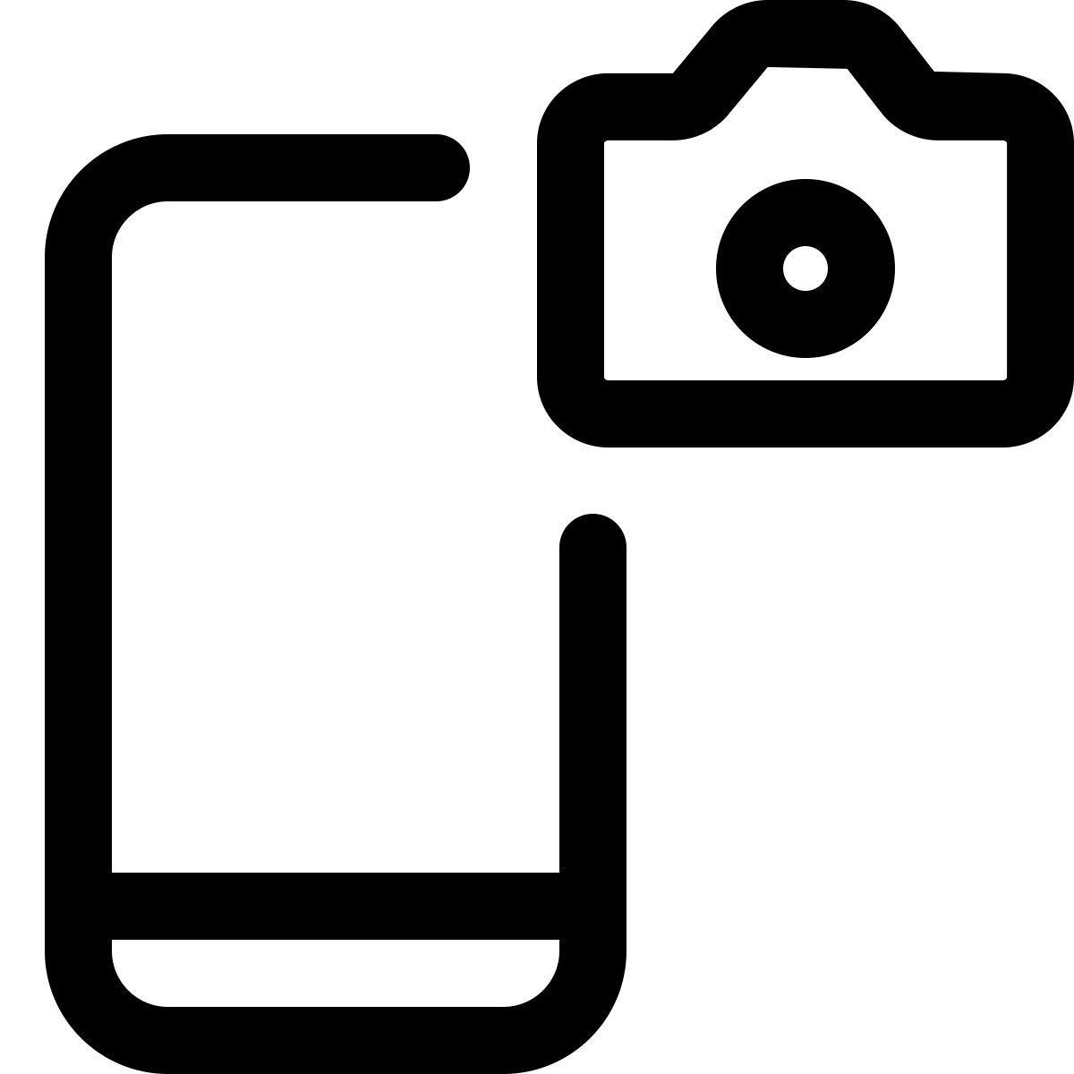 휴대폰 카메라 icon
