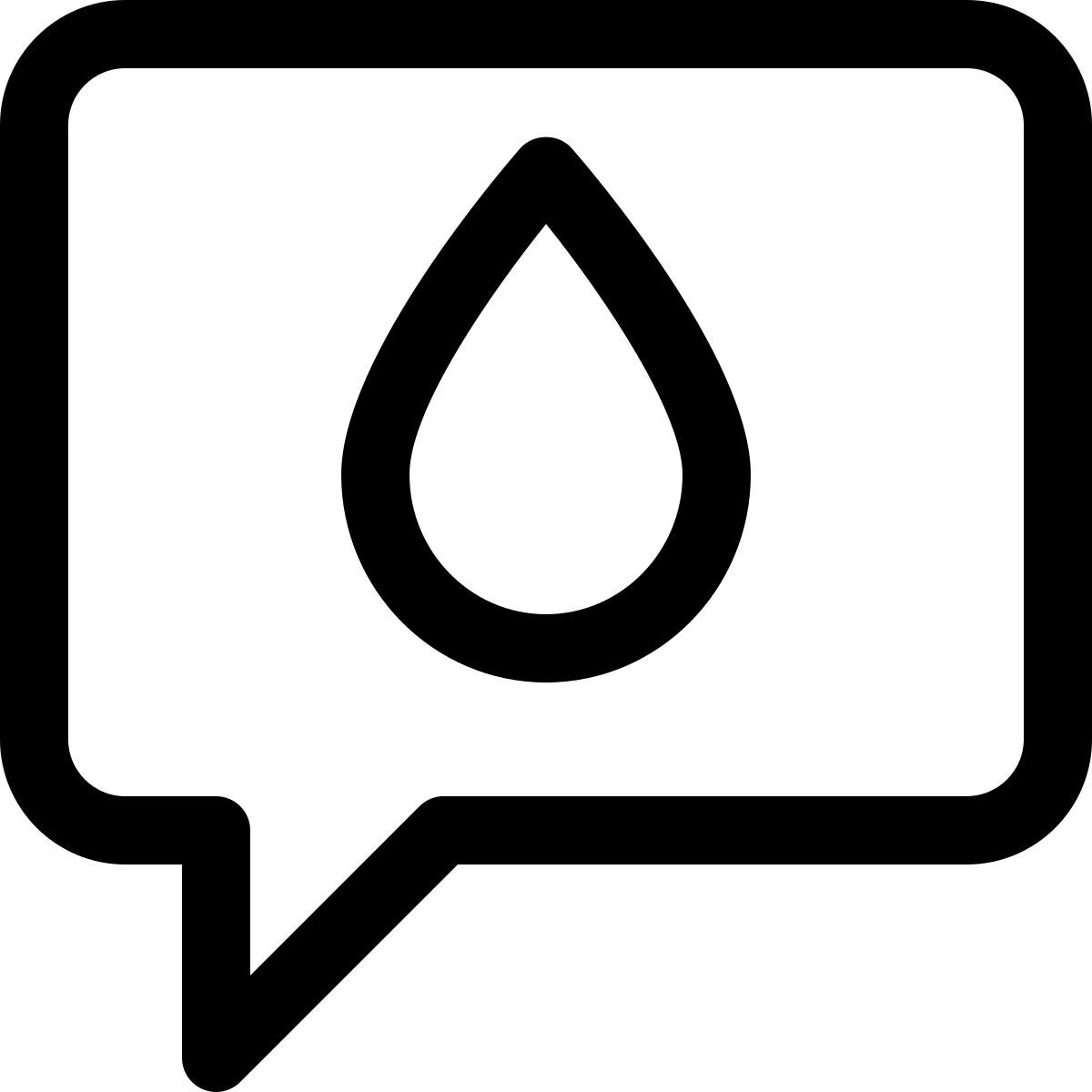 bluttest nachricht icon