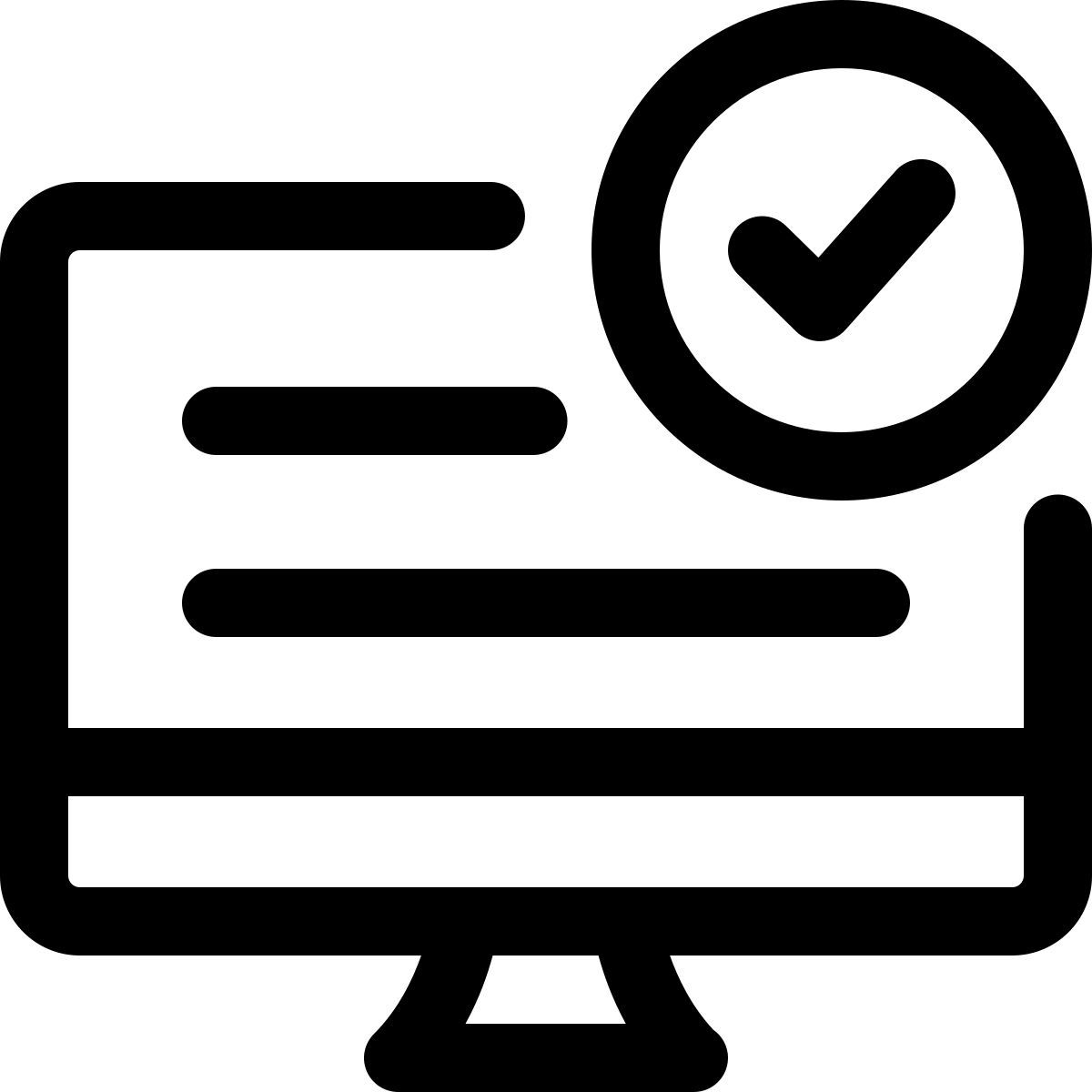 verified computer icon