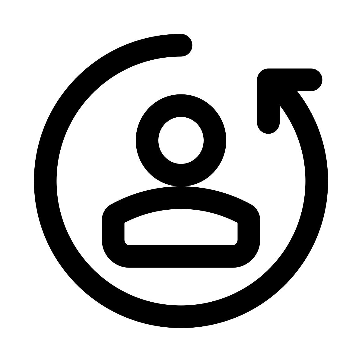 recharger le profil icon