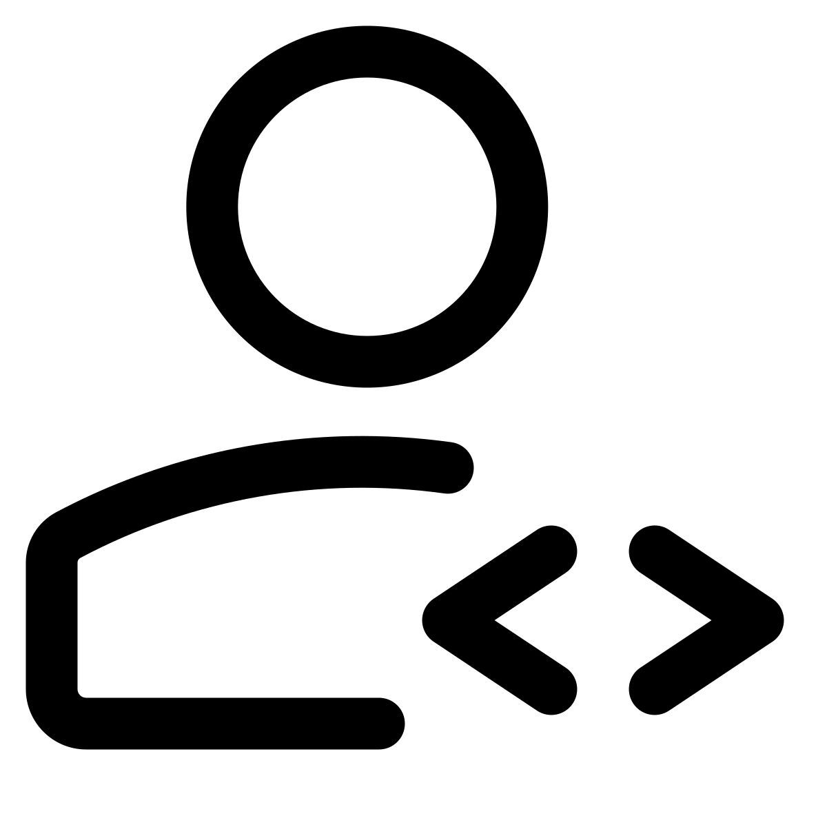 남성 코더 icon
