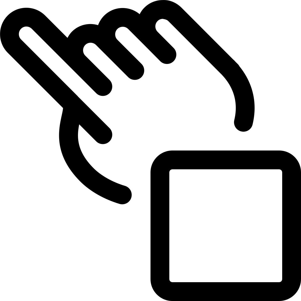 tocca per interrompere icon