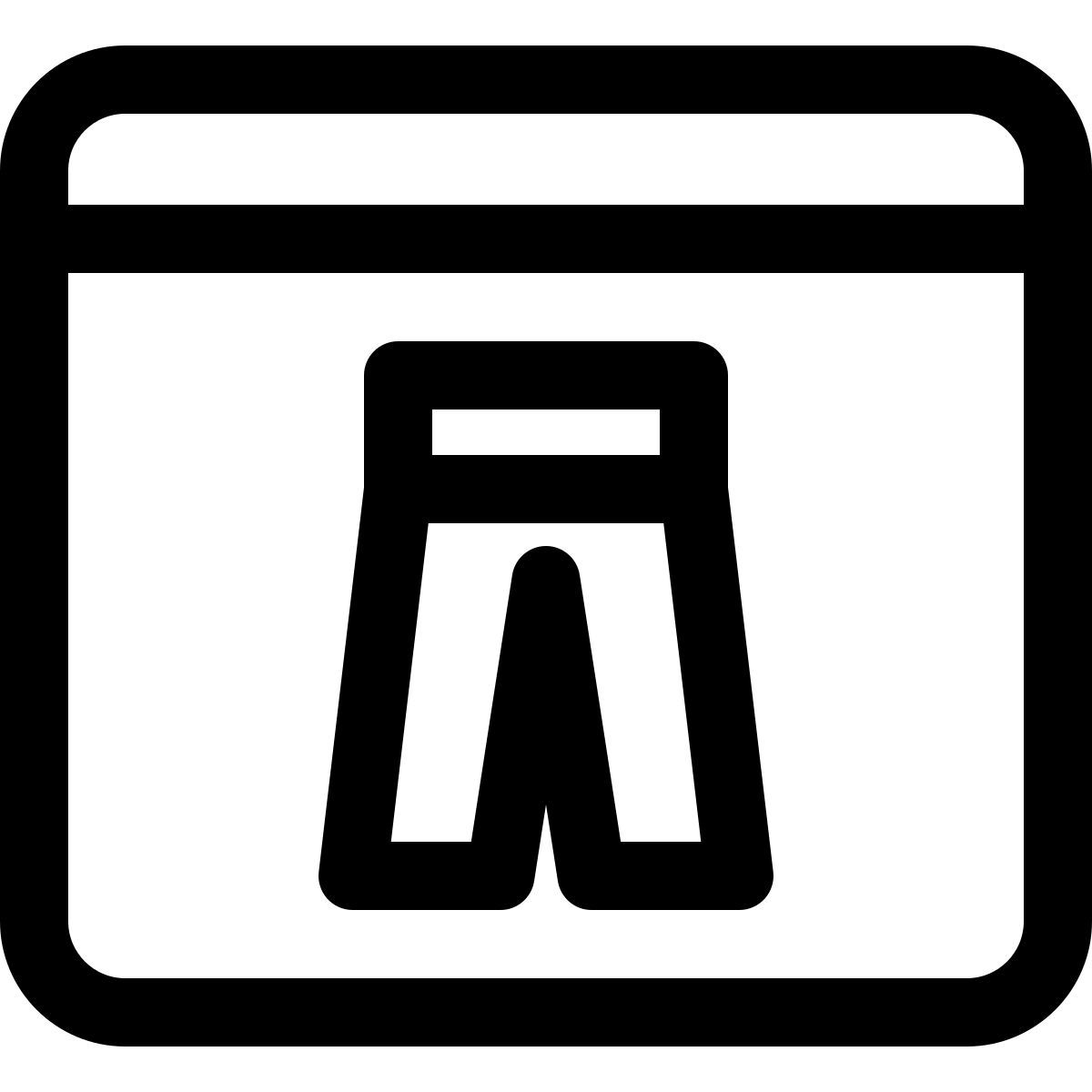online bekleidungsgeschäft icon
