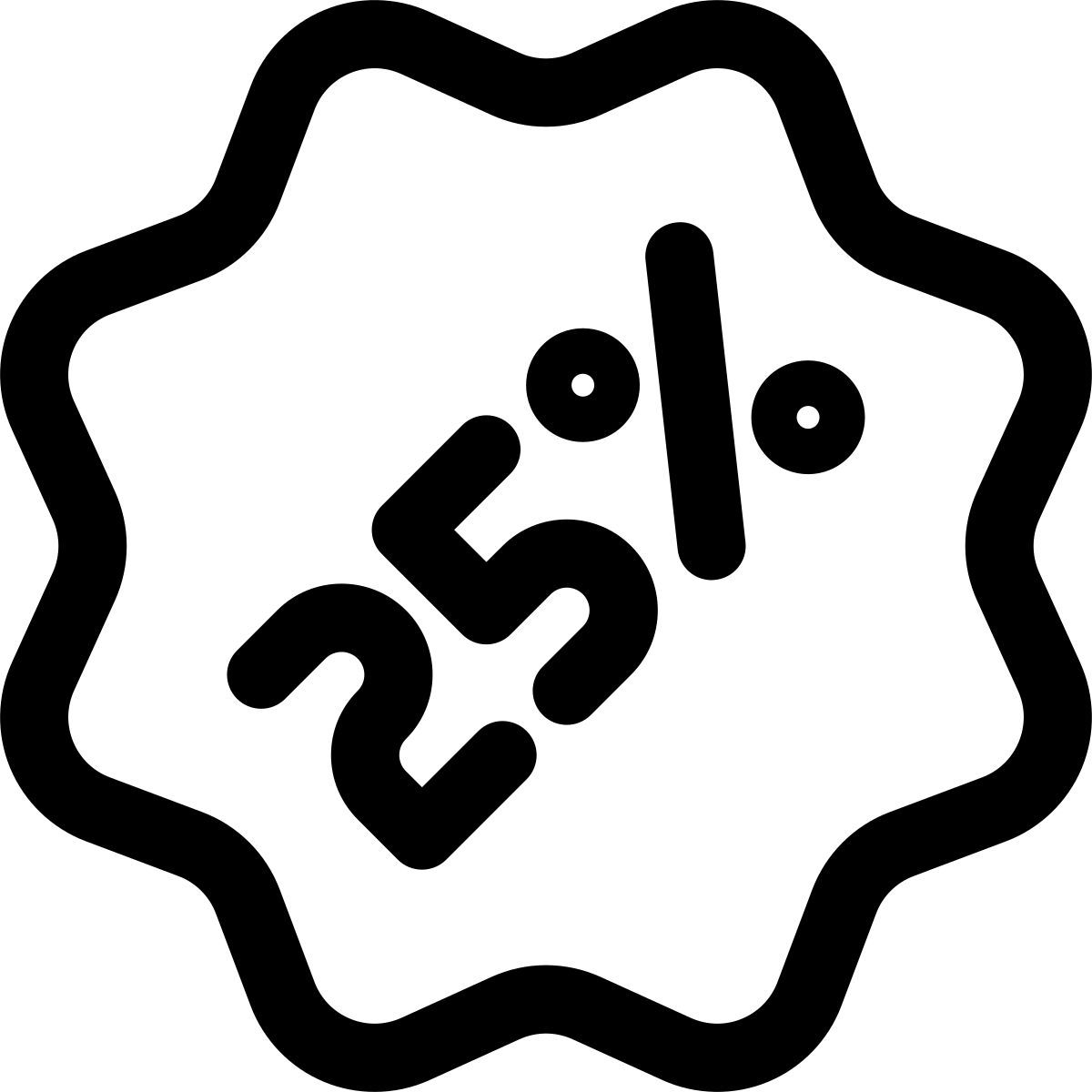 скидка 25% на наклейку icon