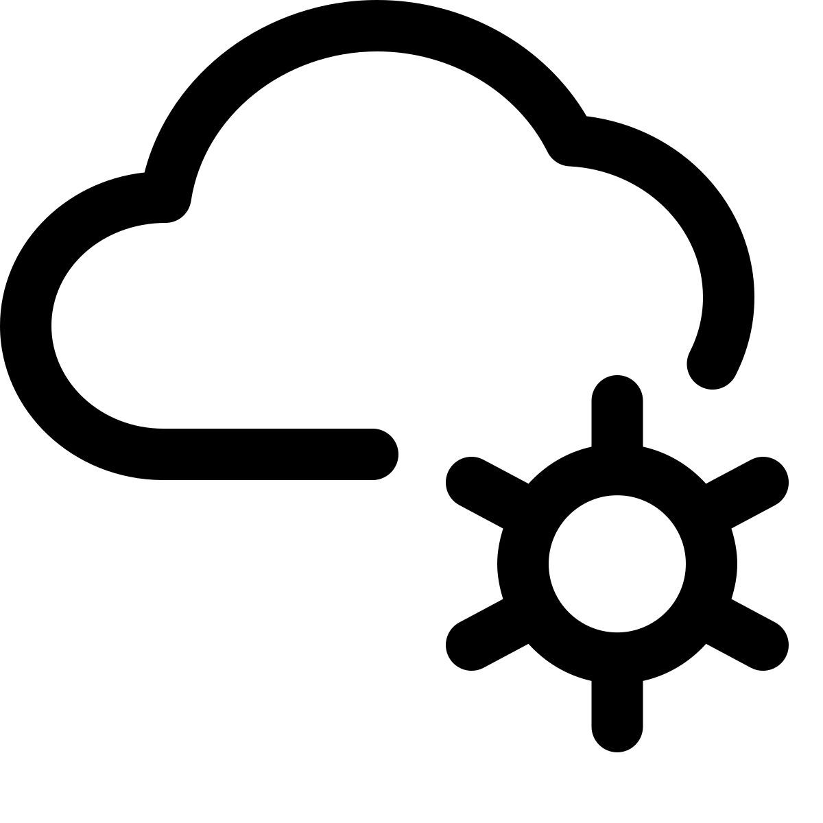cloud settings icon