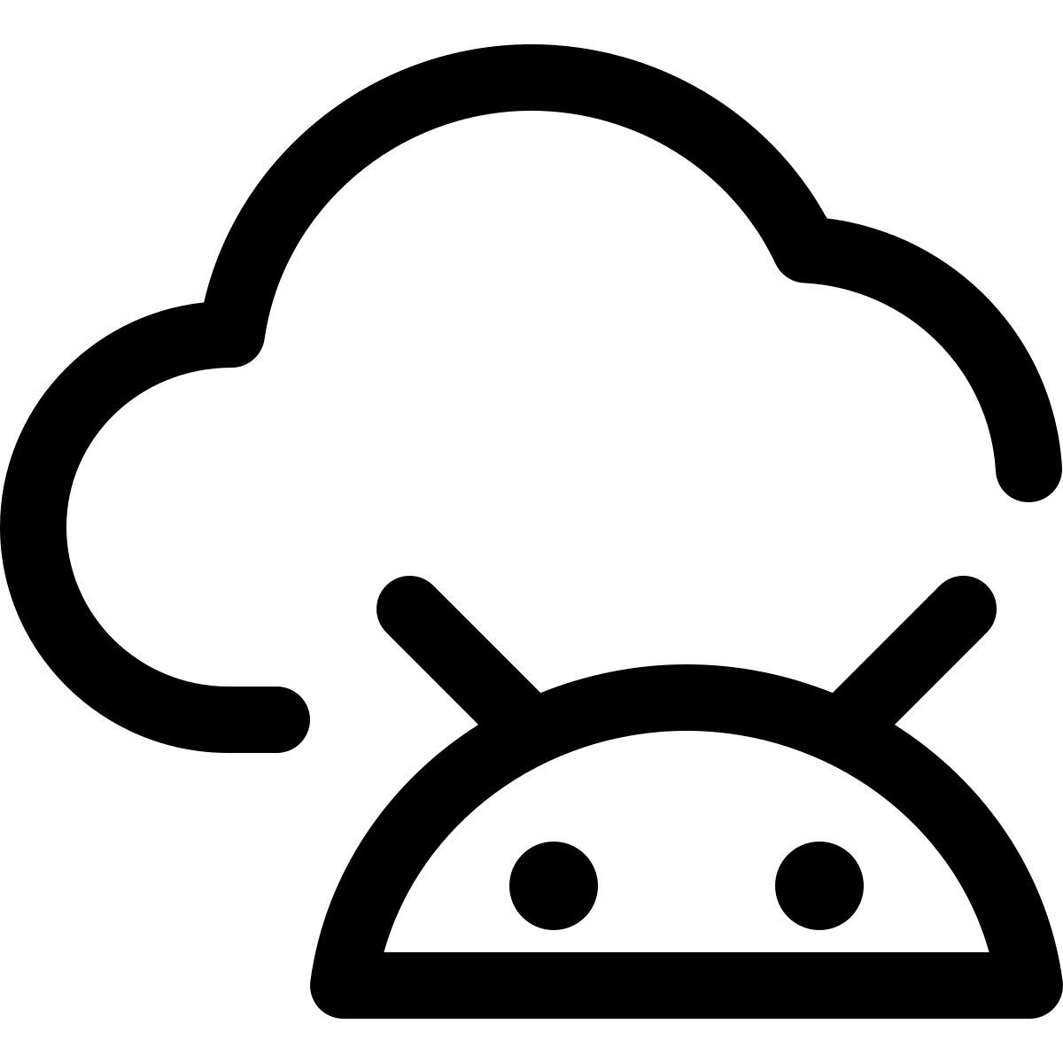 android cloud icon