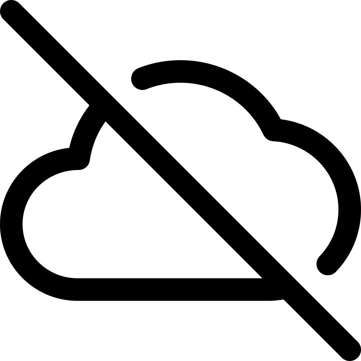 cloud offline icon