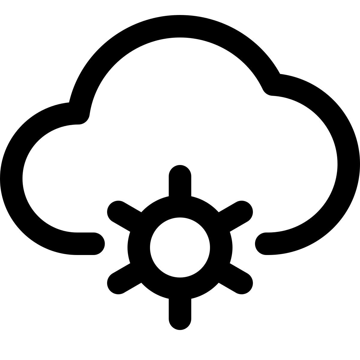 cloud settings icon