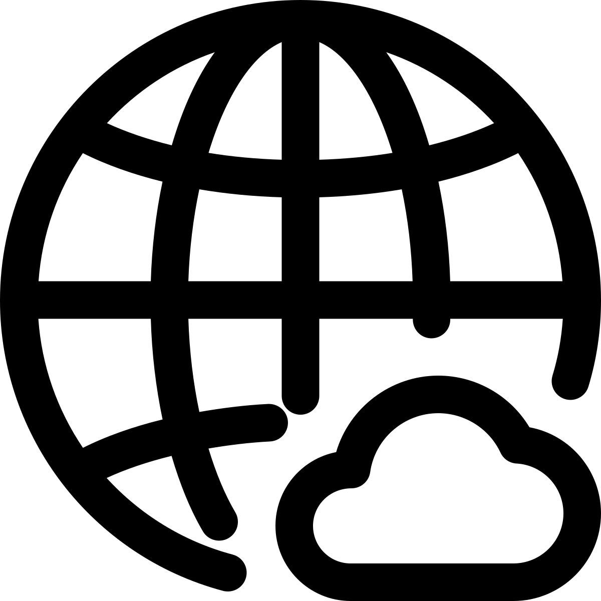 global cloud icon