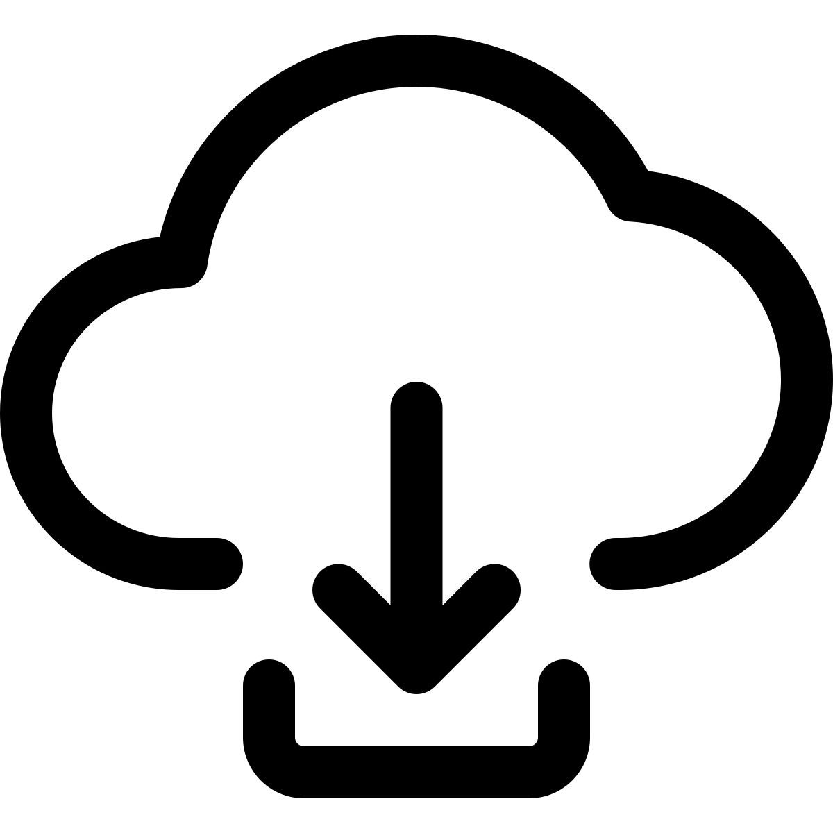 cloud download icon