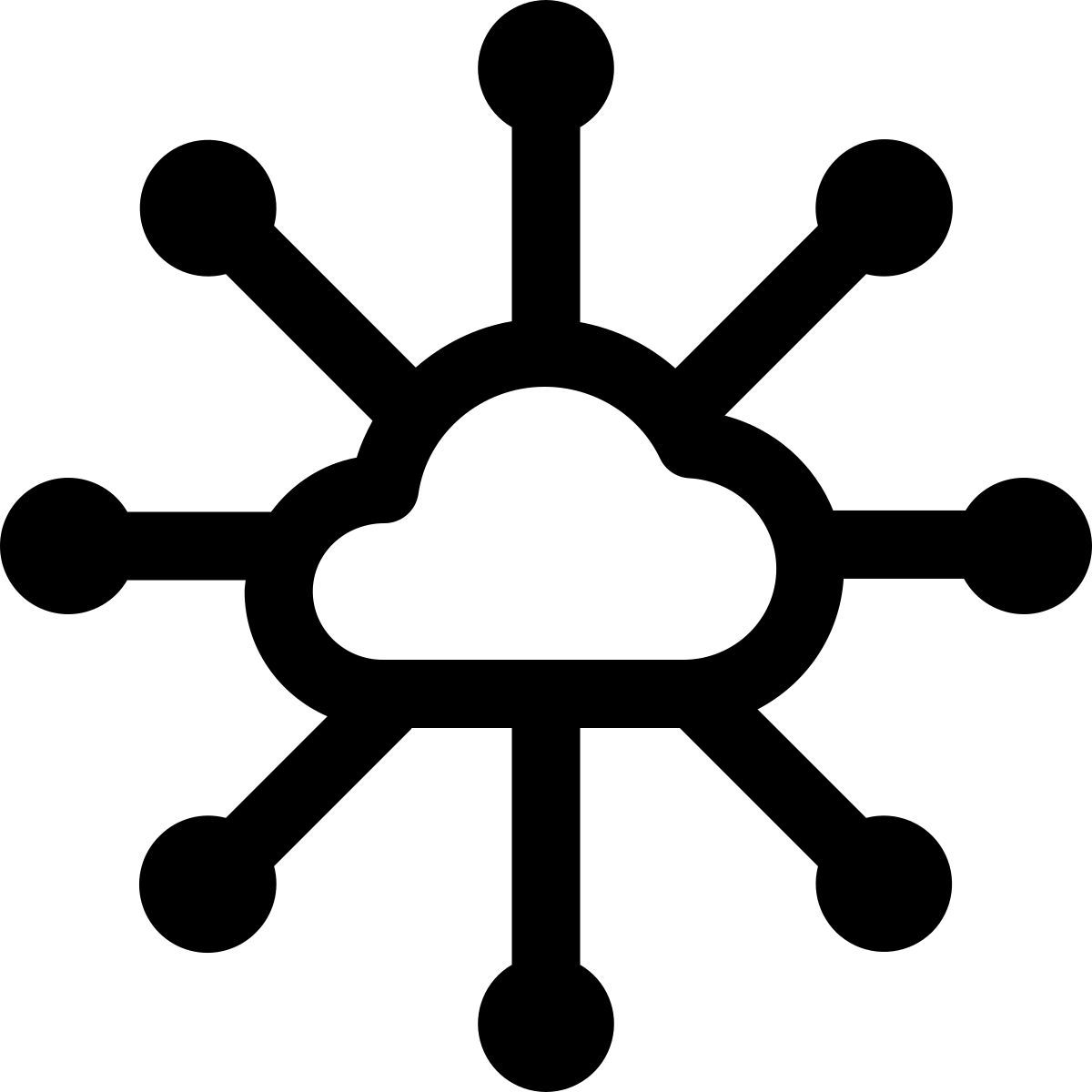 cloud network icon