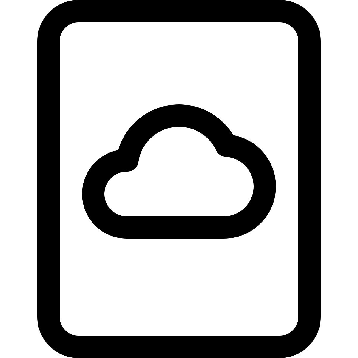 클라우드 파일 icon