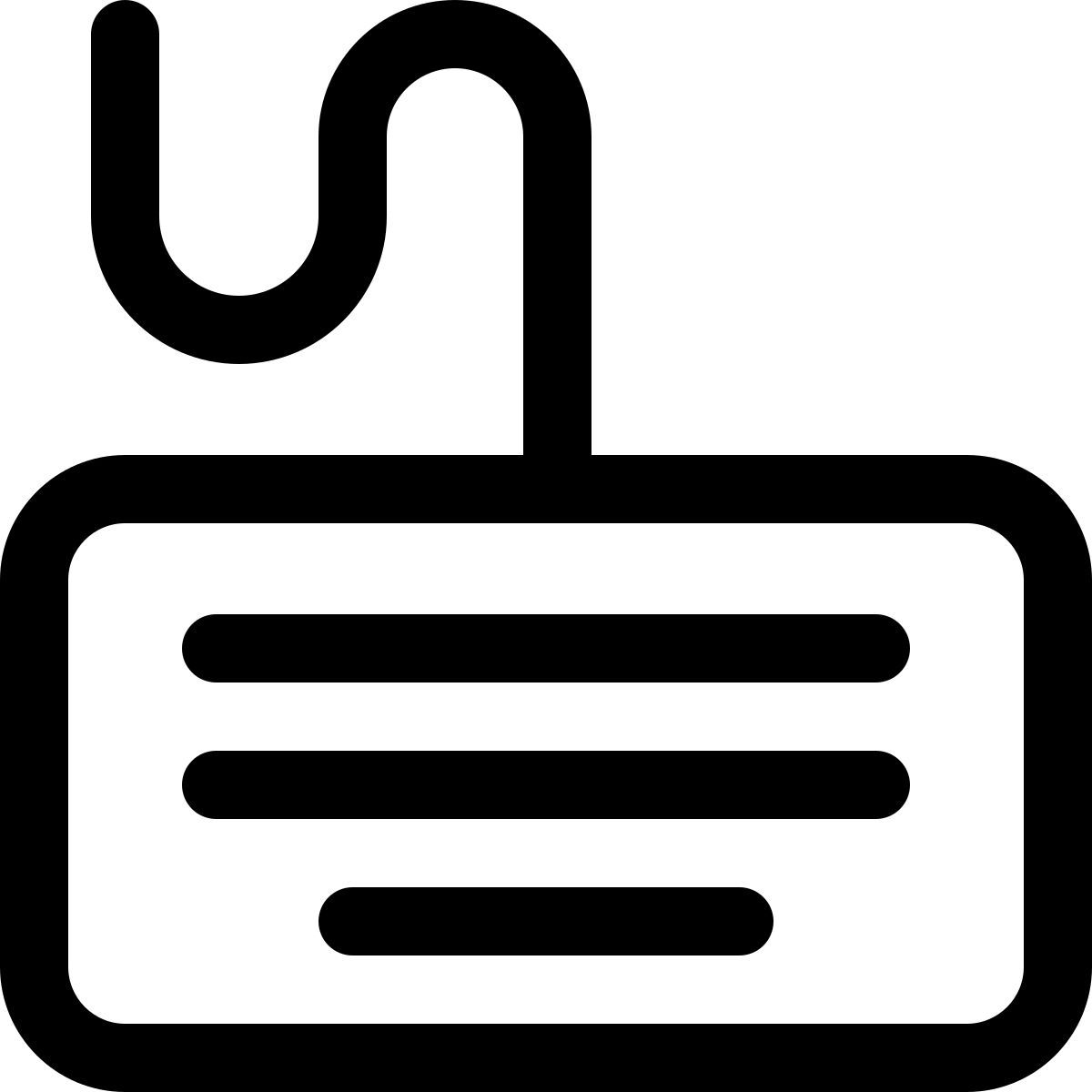유선 키보드 icon