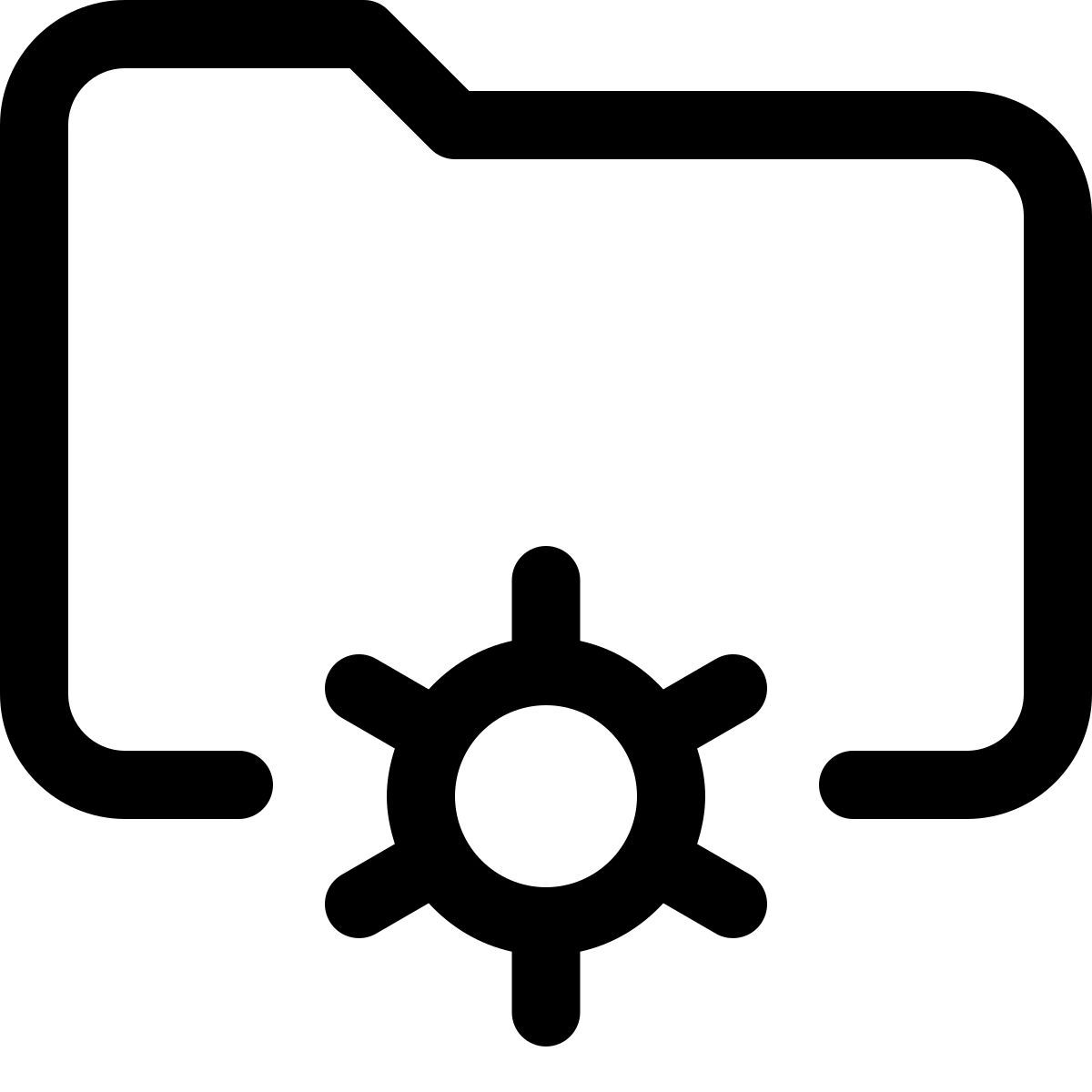 폴더 설정 icon