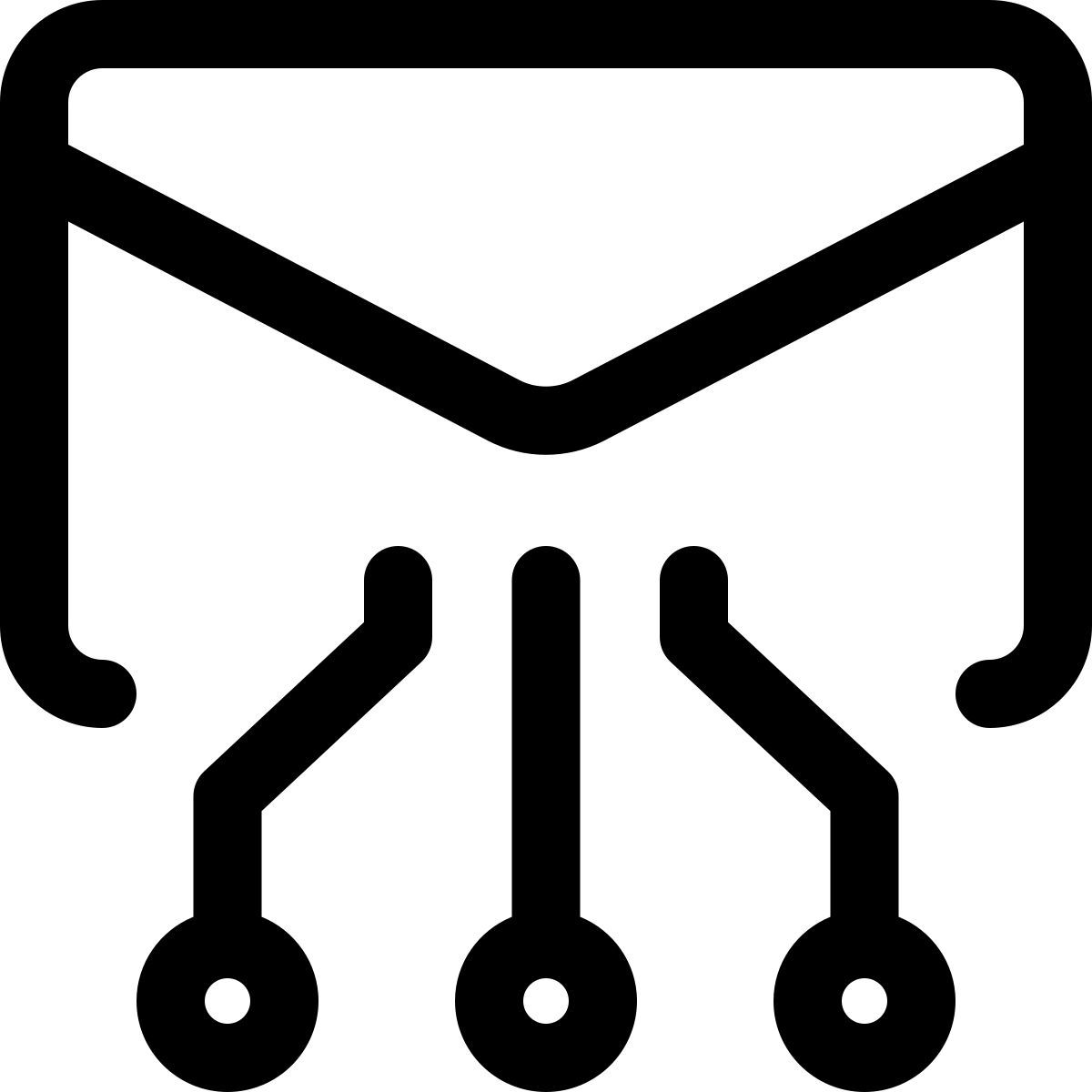 네트워크 메시지 icon