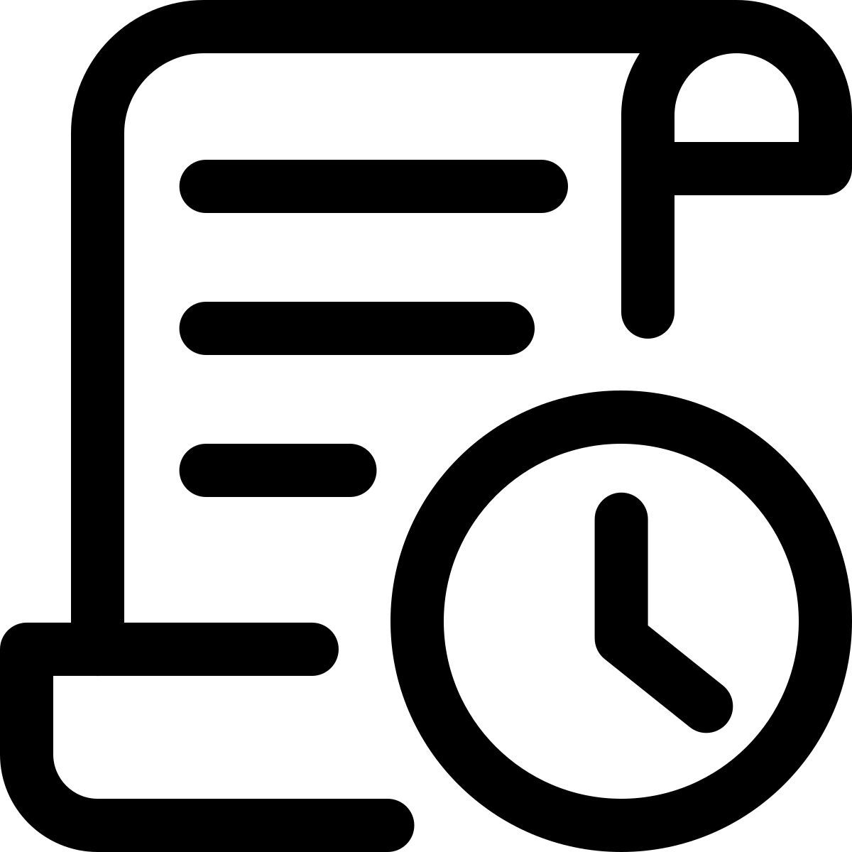 contract duration icon