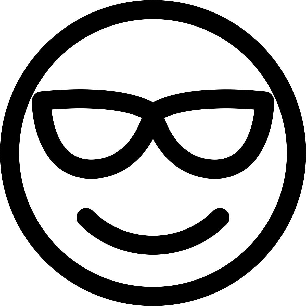 sonnenbrillen emoji icon