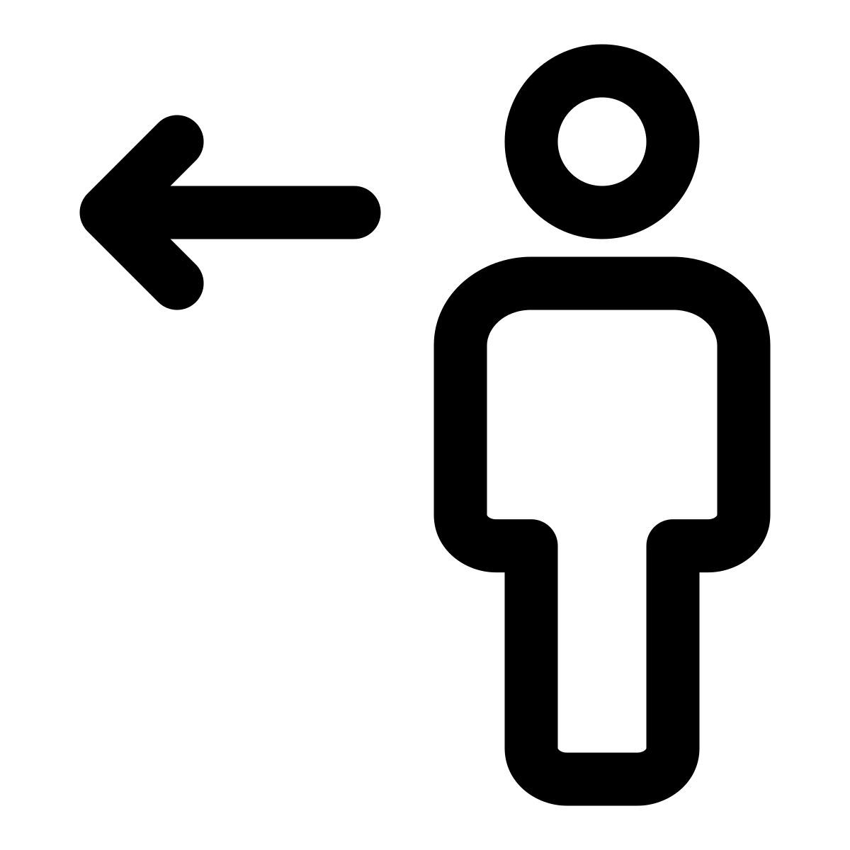 corporate login portal isolated on a white background icon