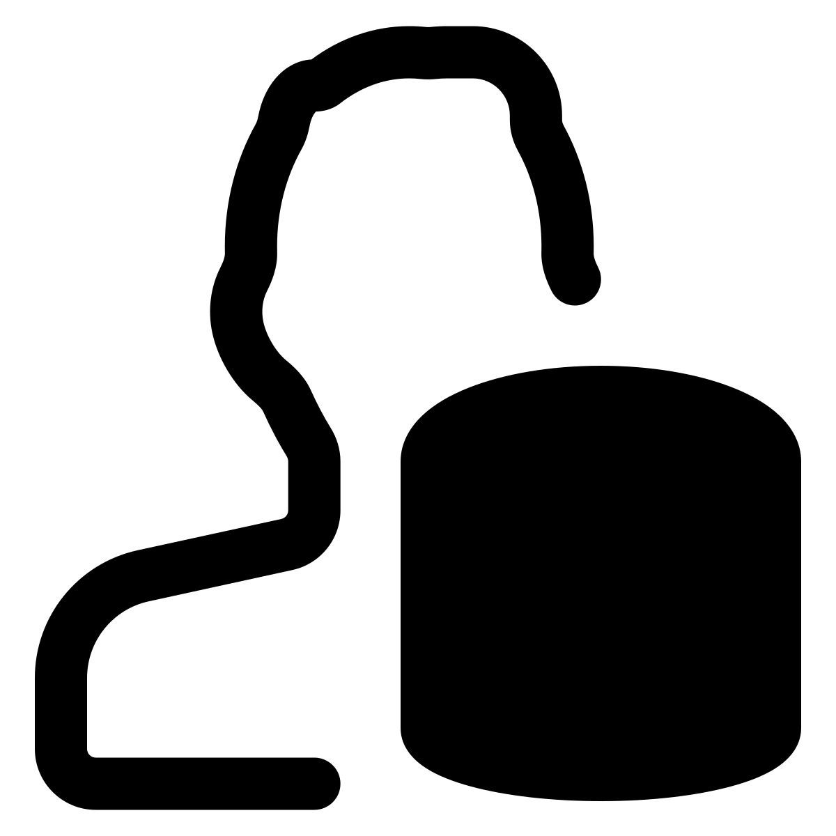 사용자 데이터베이스 icon