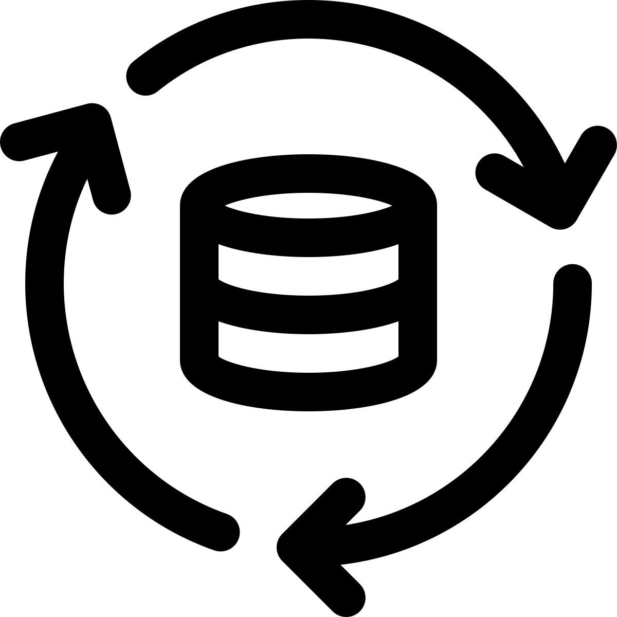 database synchronization icon