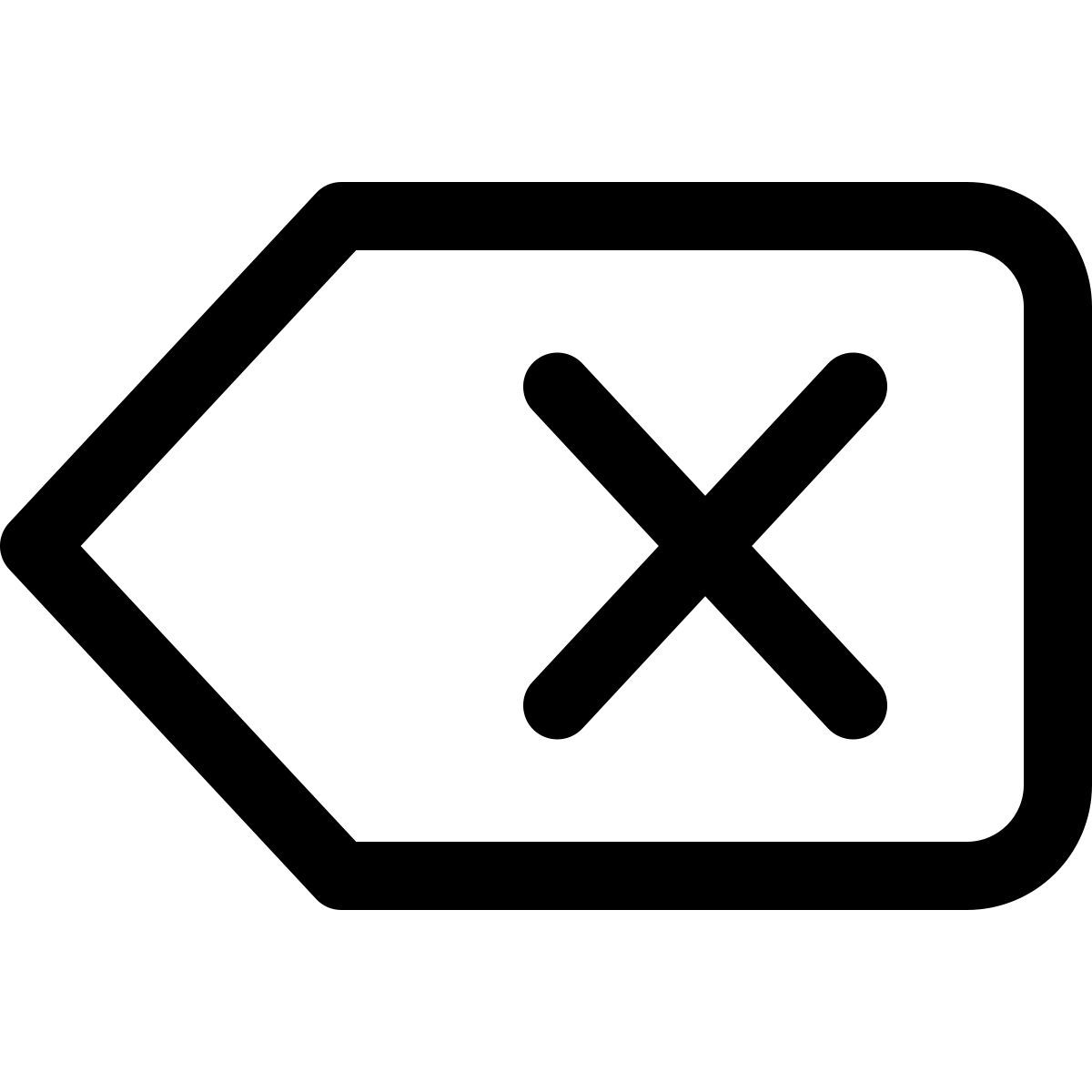 backspace icon