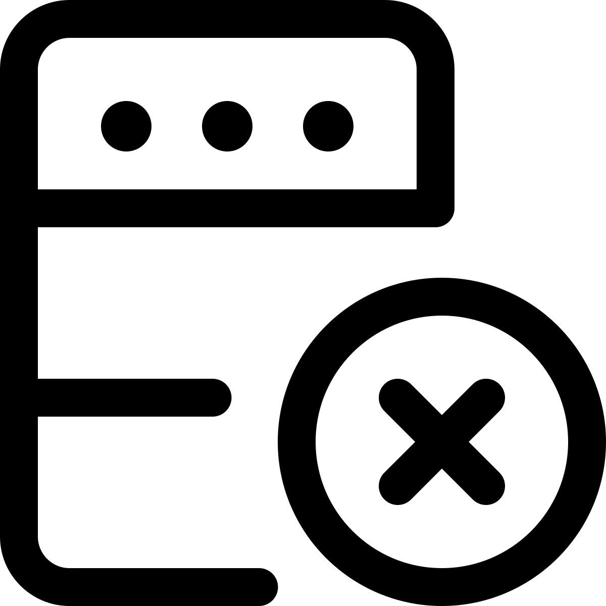 corrupted server icon