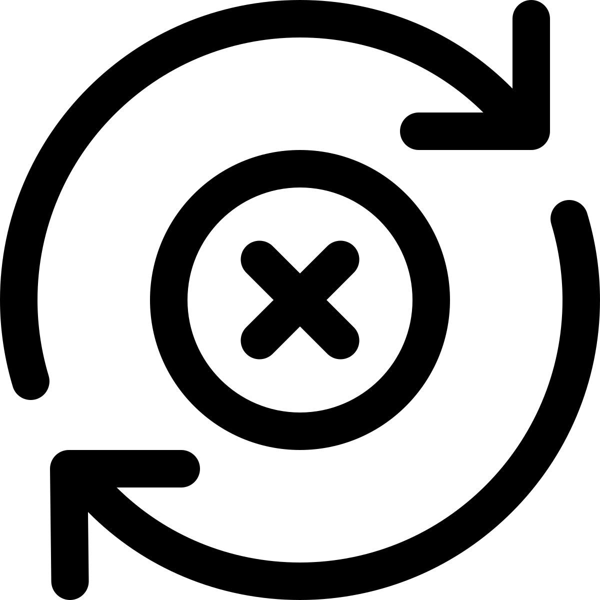 delete and sync icon