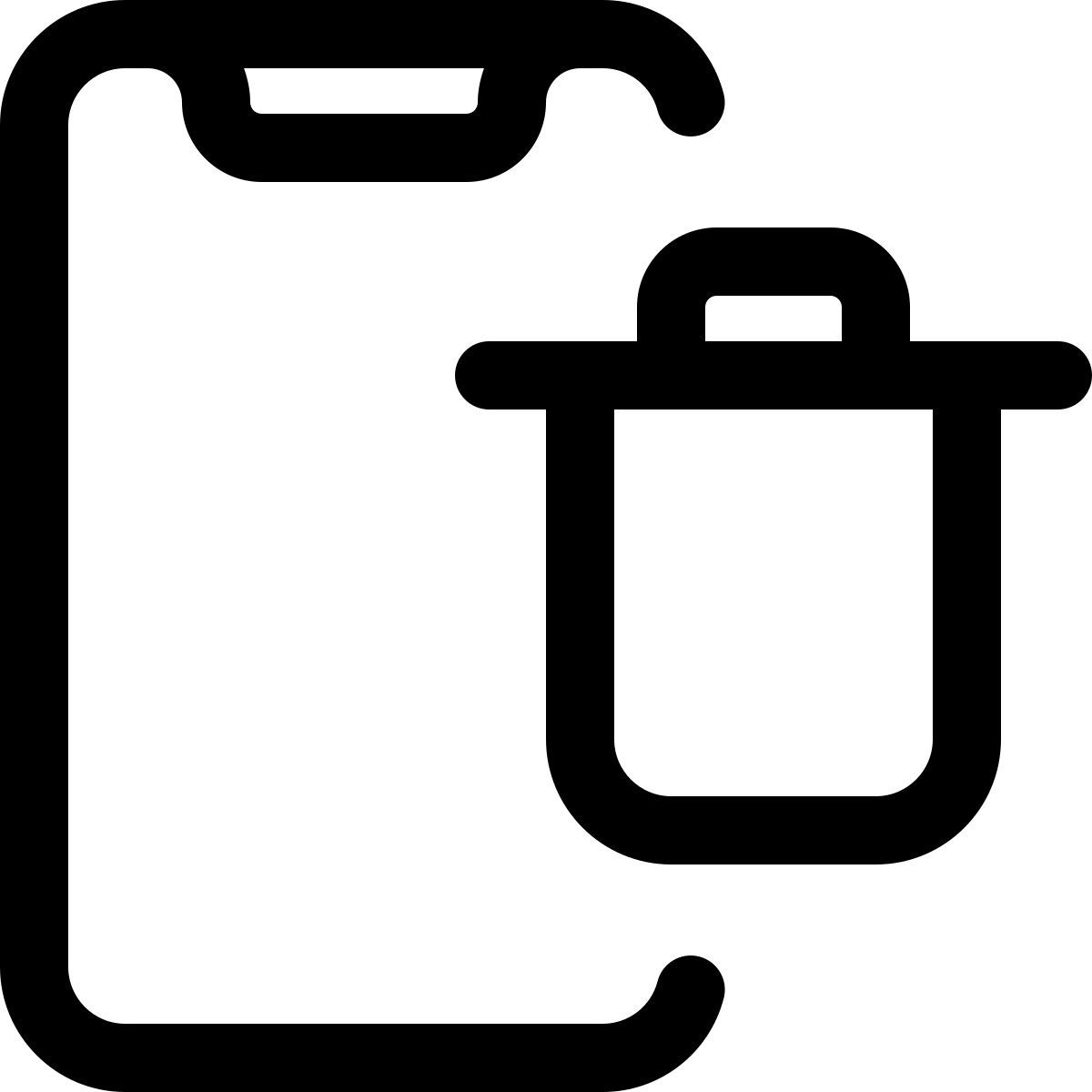delete mobile app icon