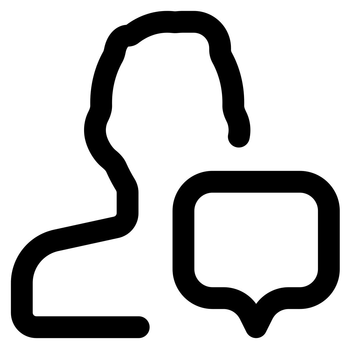 user sms icon