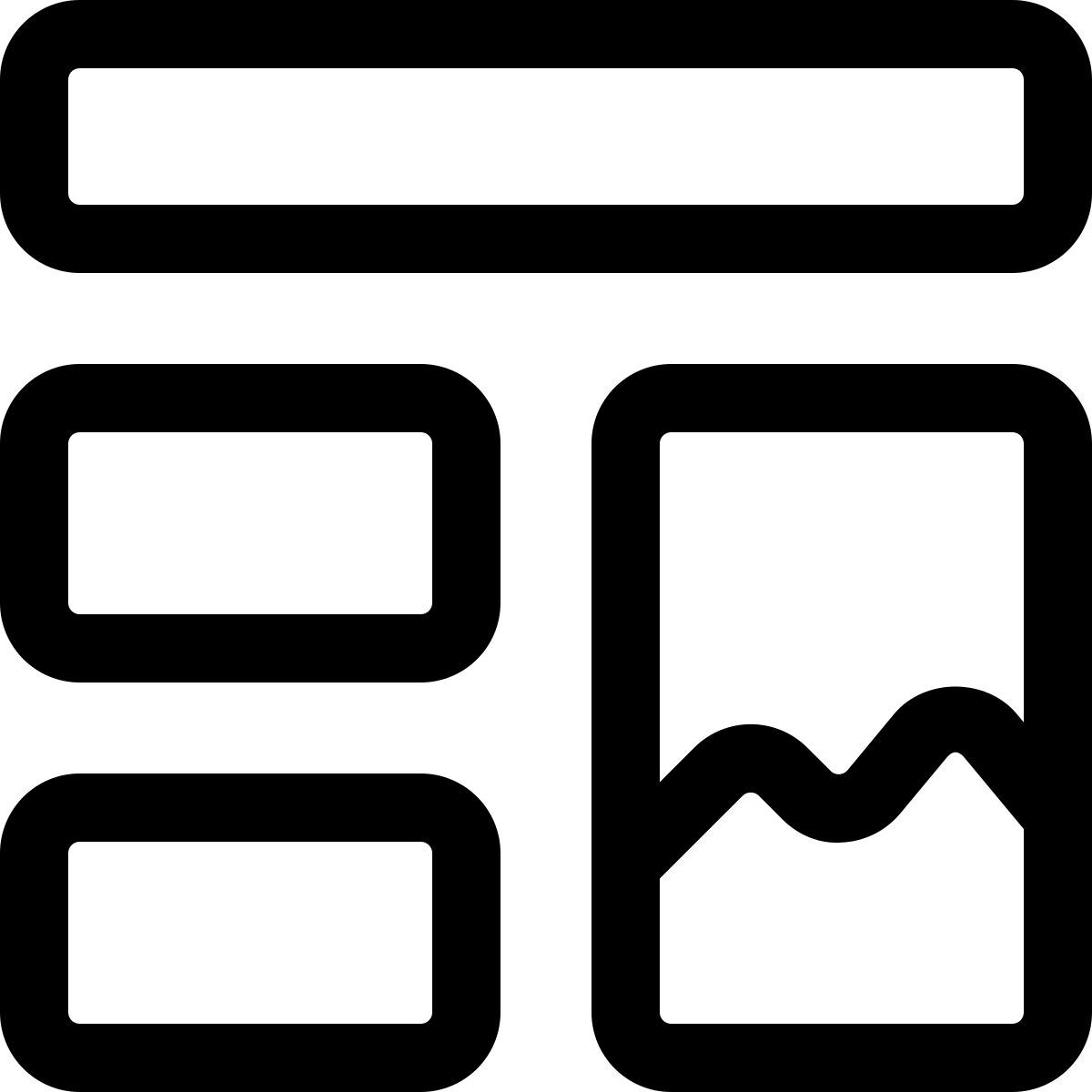 макет изображений icon