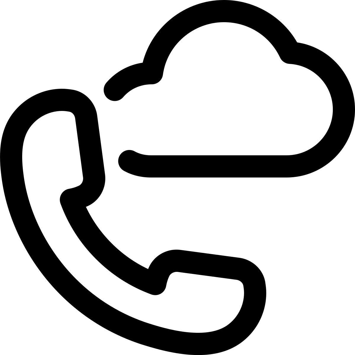 chamada na nuvem icon