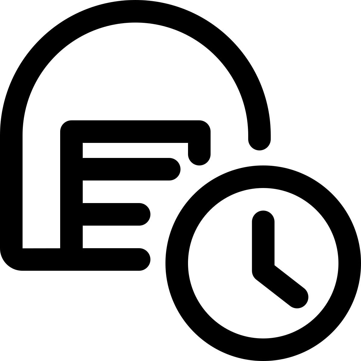 storage time icon