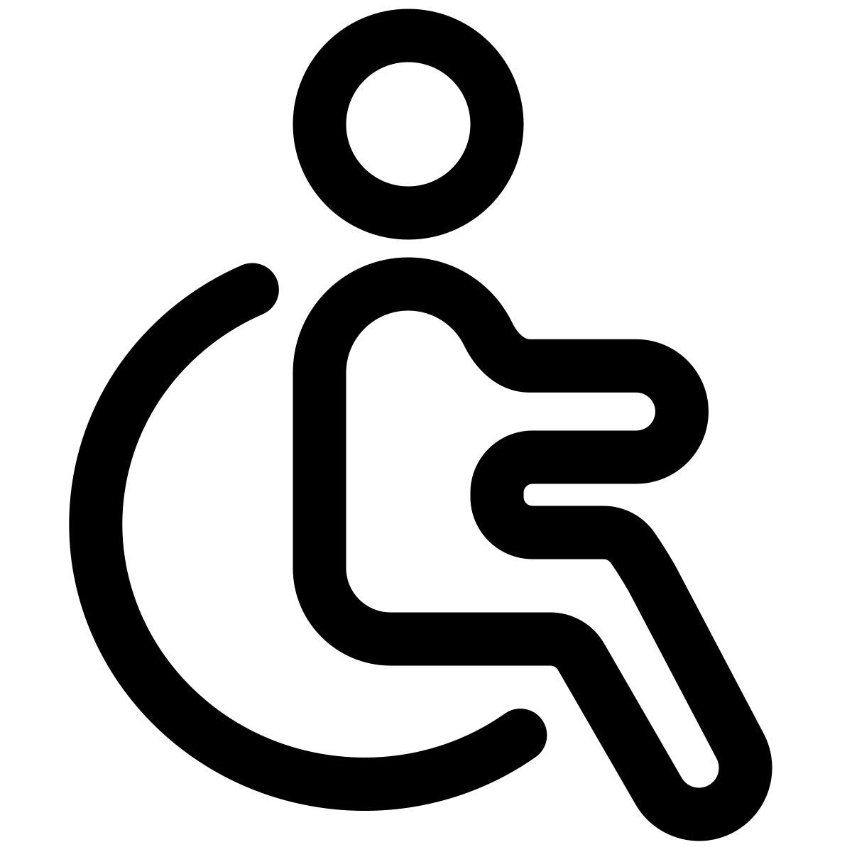 wheelchair symbol icon