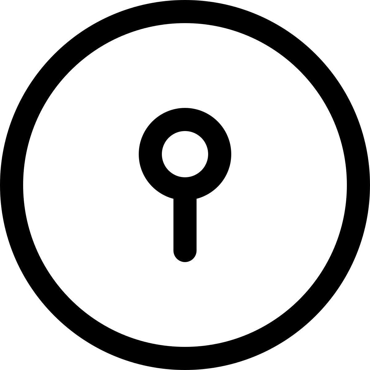 keyhole icon