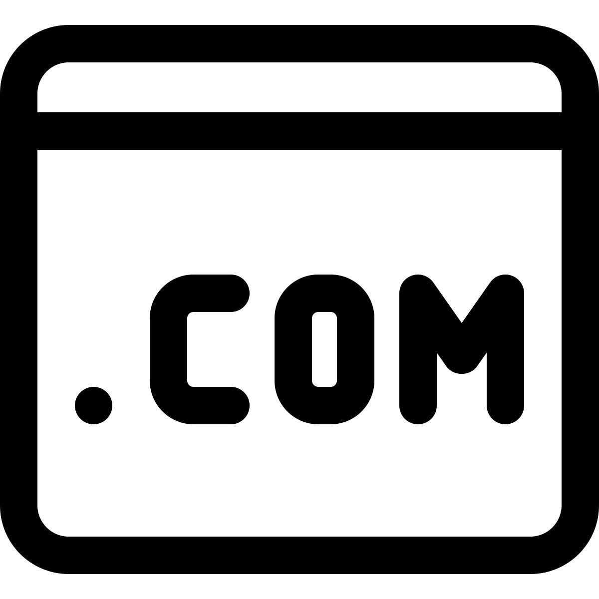 .com 域名 icon