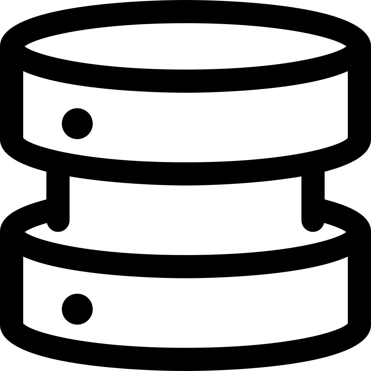 doppelter datenbankserver icon