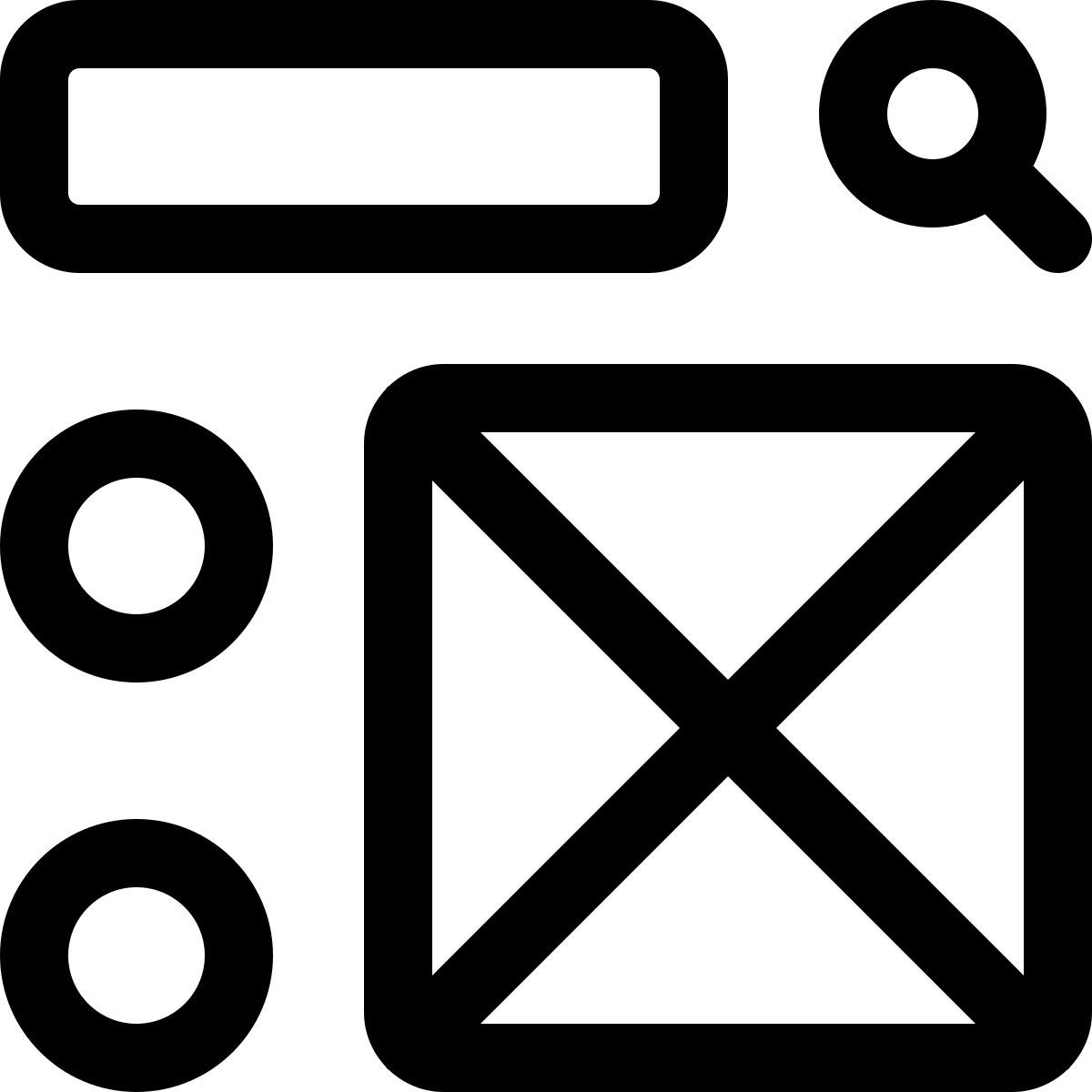 layout di progettazione web icon