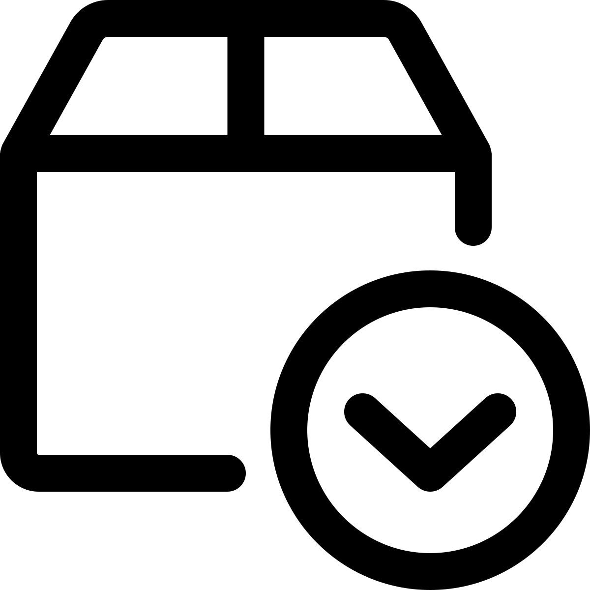 scarica il pacco icon