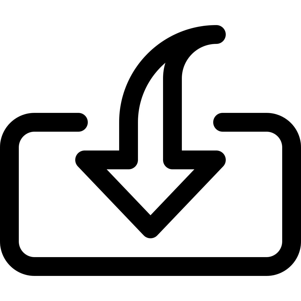 download symbol icon