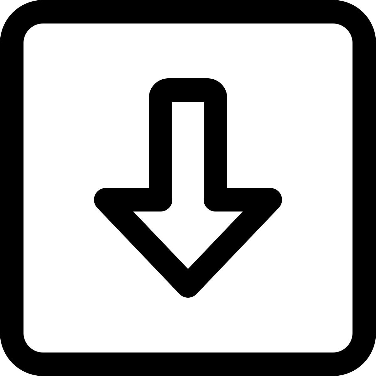 download arrow icon