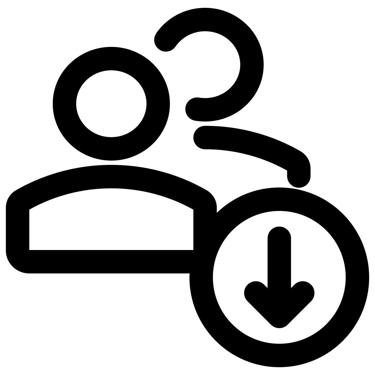 download group data icon