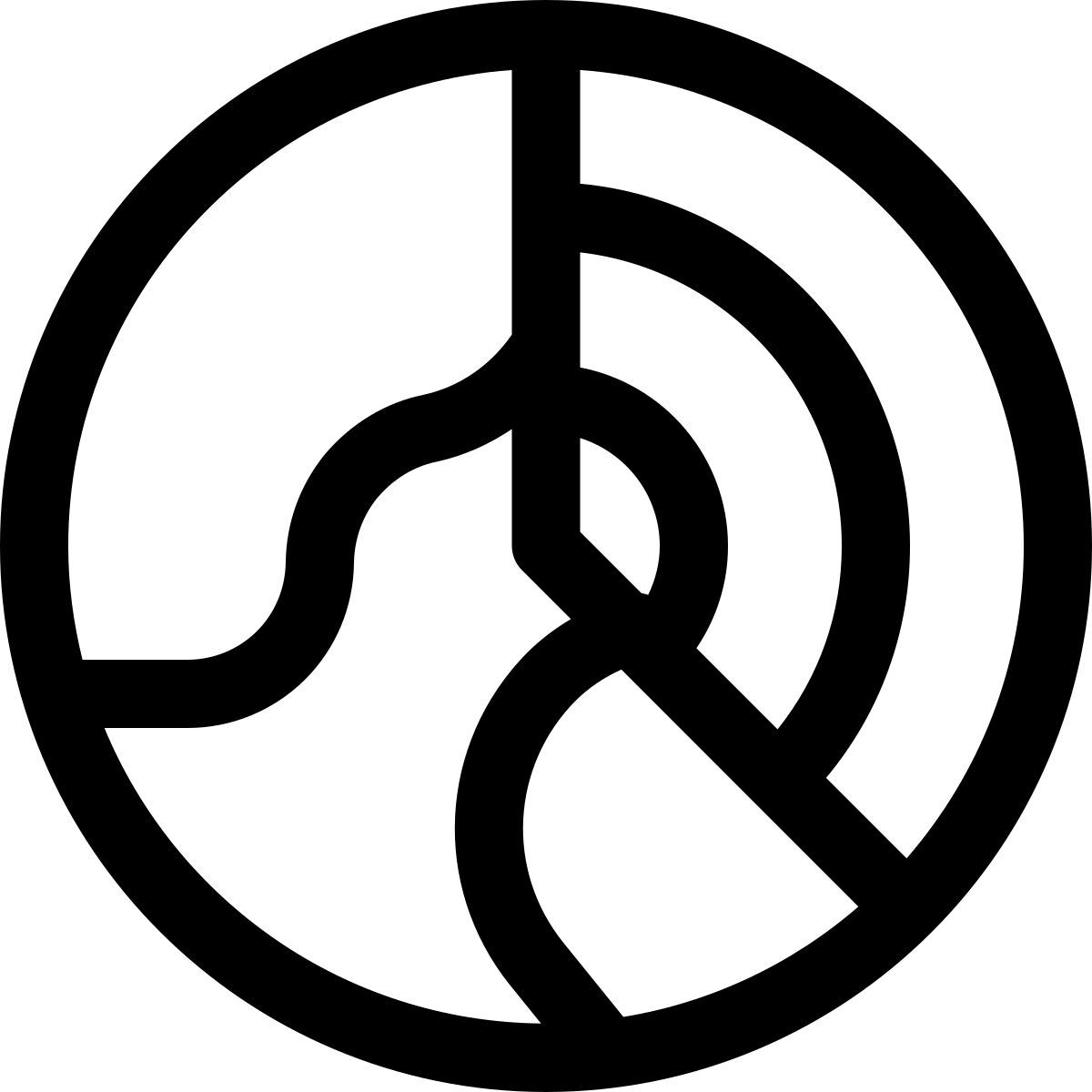 capa de la corteza terrestre con disposición de la sección transversal lateral icon