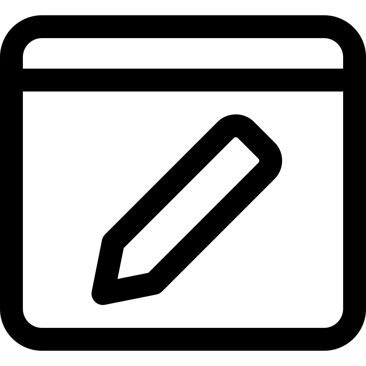 edit webpage icon